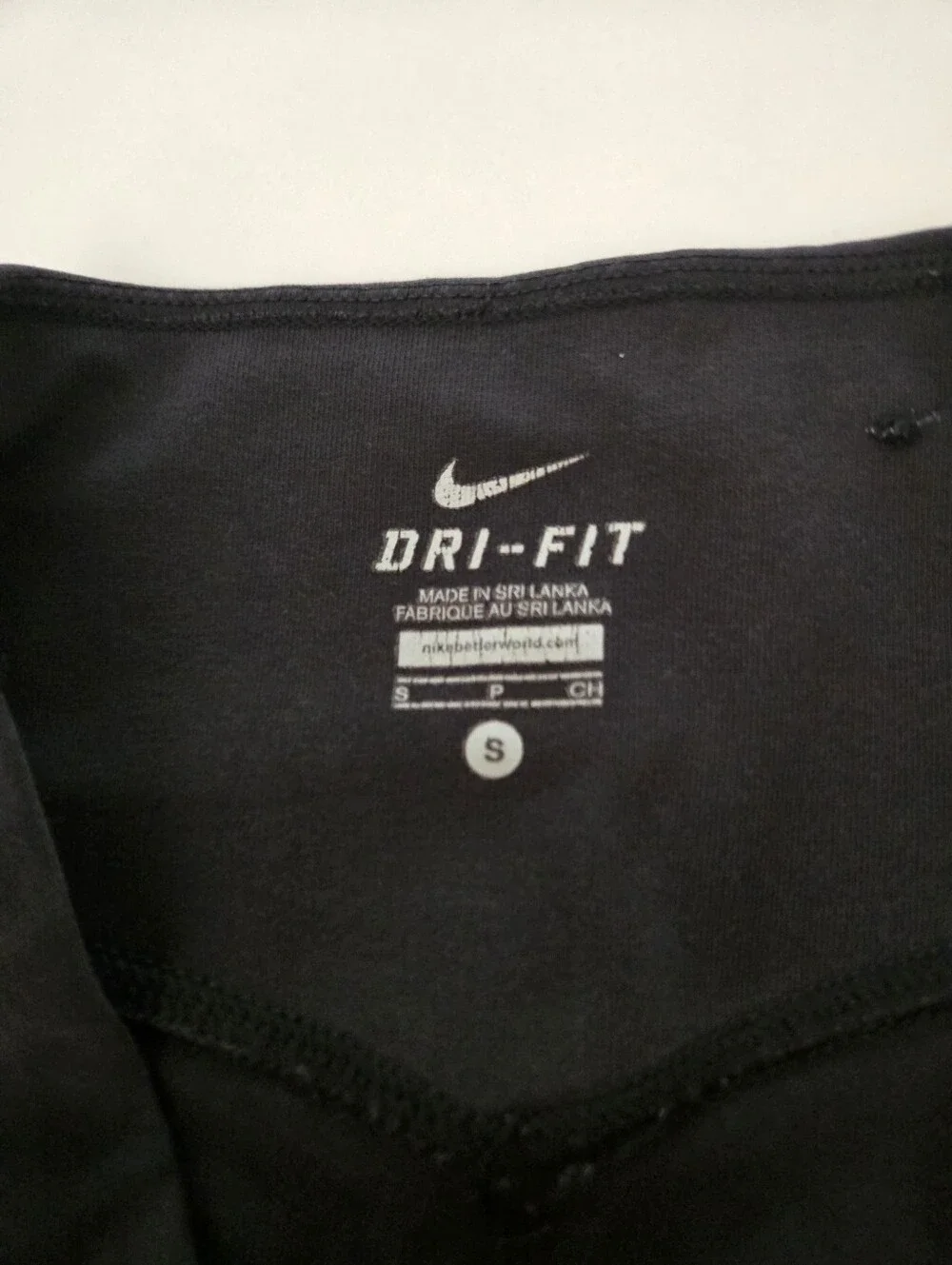 Nike Black Dri-fit Capri Leggings